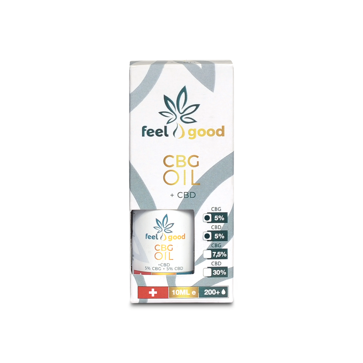 FEEL GOOD CBG + CBD 5% Olie